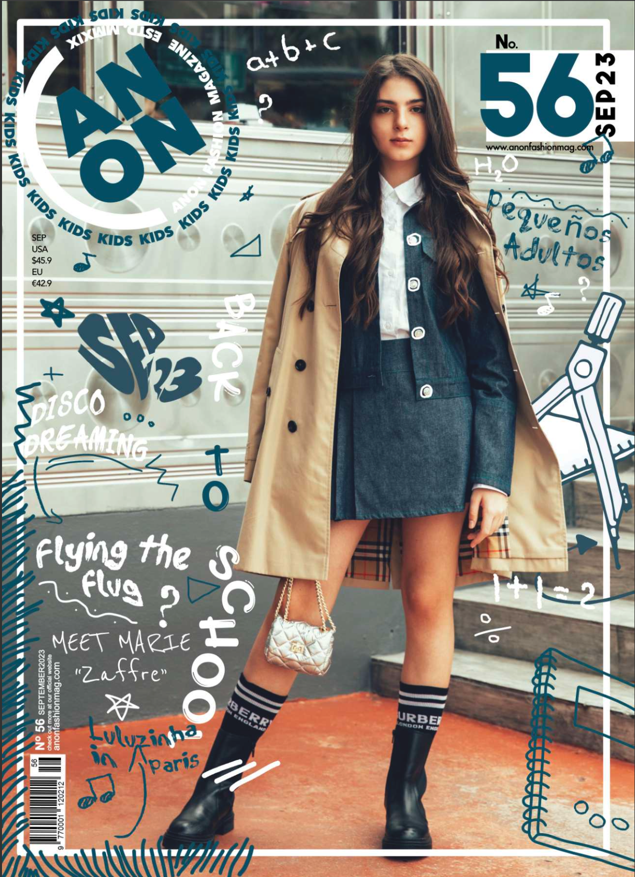 Anonymous Magazine As seen in Anon Fashion Magazine Issue n.56