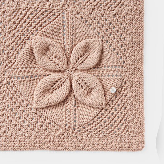 Hand Knitted Merino Heirloom Blanket