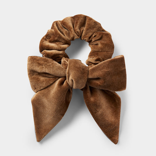 Velvet Bow Scrunchie
